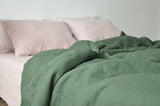 Pine green comforter - True Things