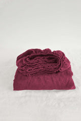 Raspberry fitted sheet - True Things