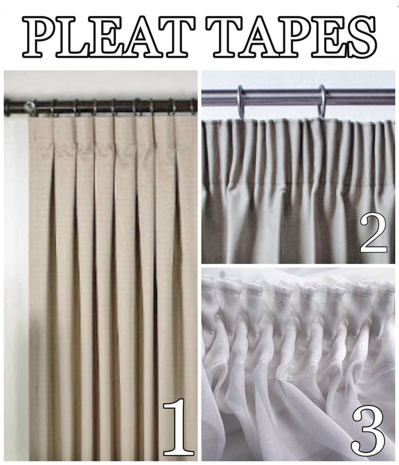 Raspberry linen curtains – True Things