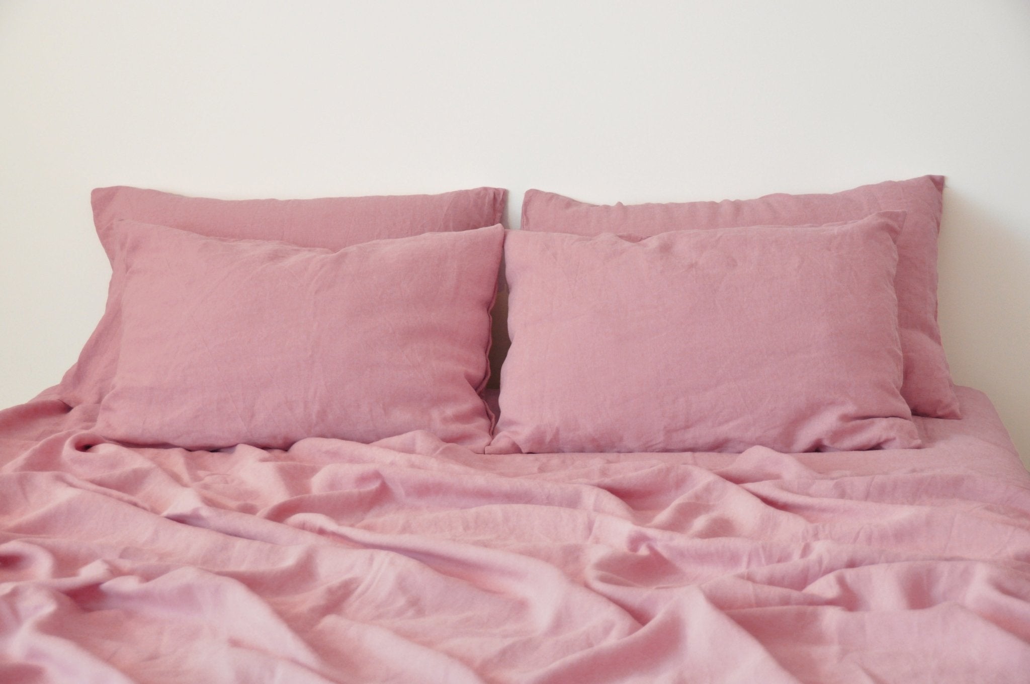 Ensemble de draps rose