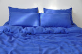 Royal blue duvet cover
