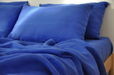 Royal blue sheet set