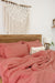 Rust pink pillowcase