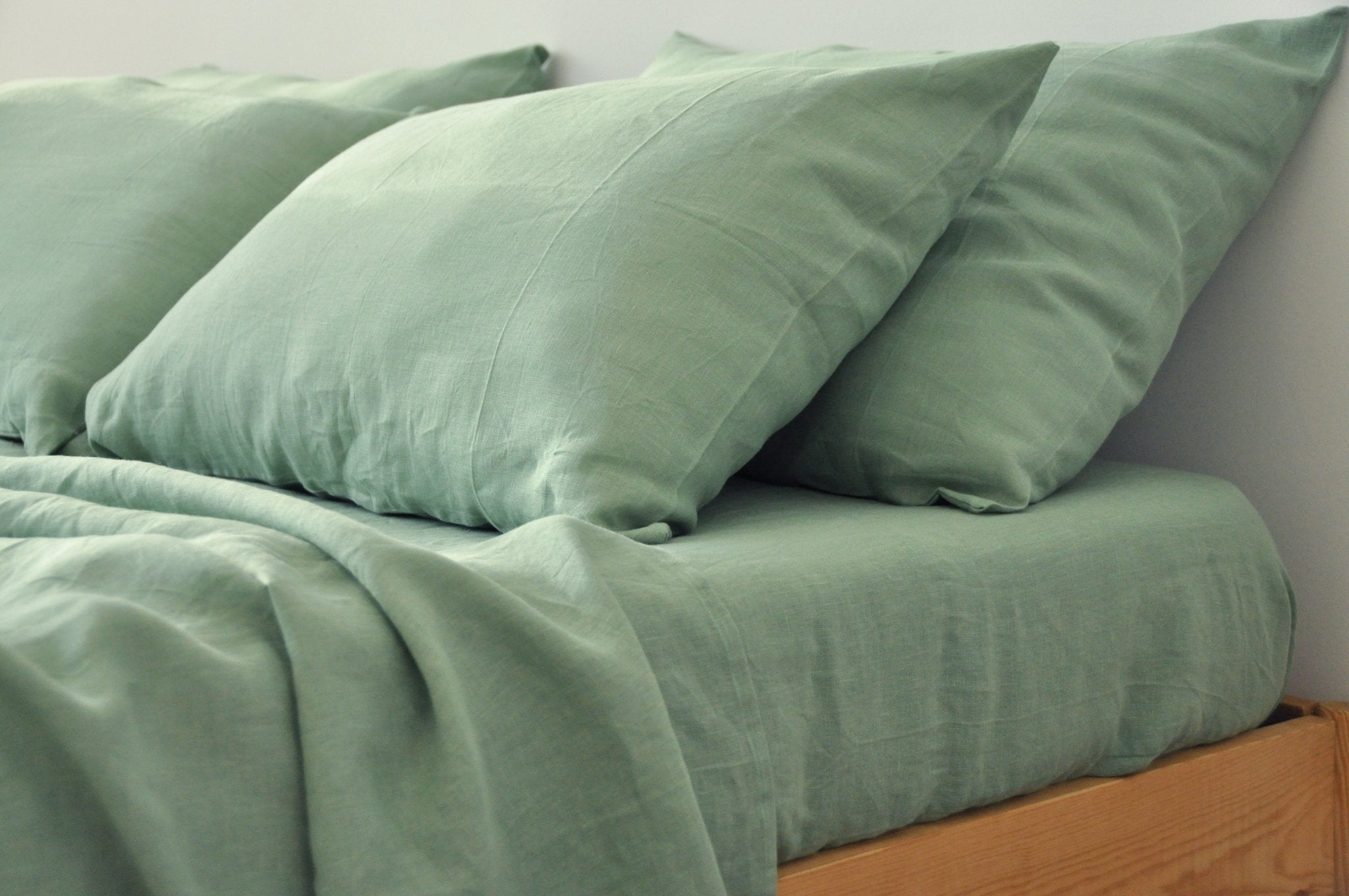 Parure de draps vert sauge