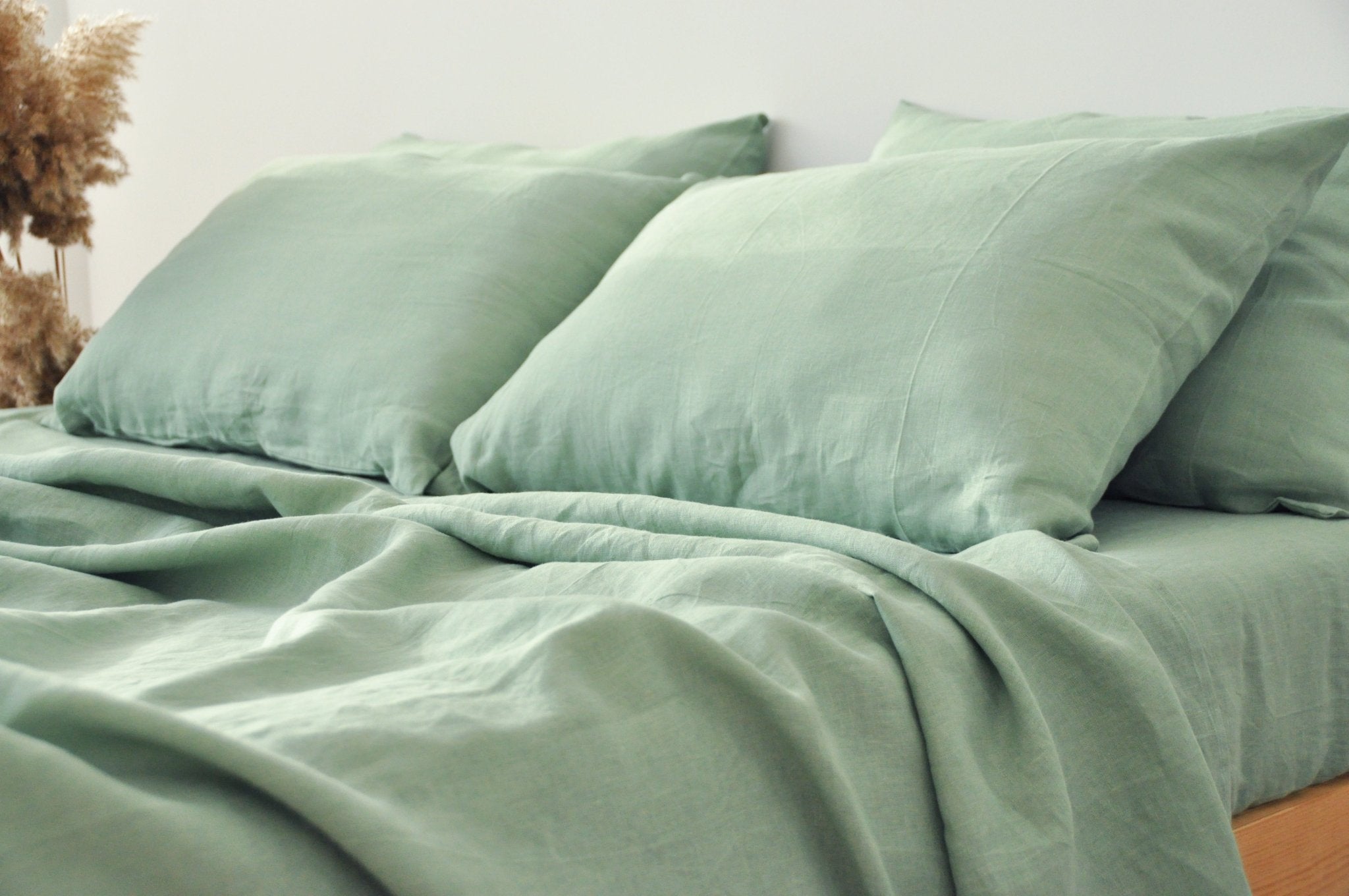 Parure de draps vert sauge