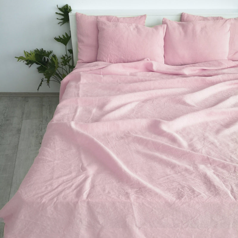 Sakura pink flat sheet