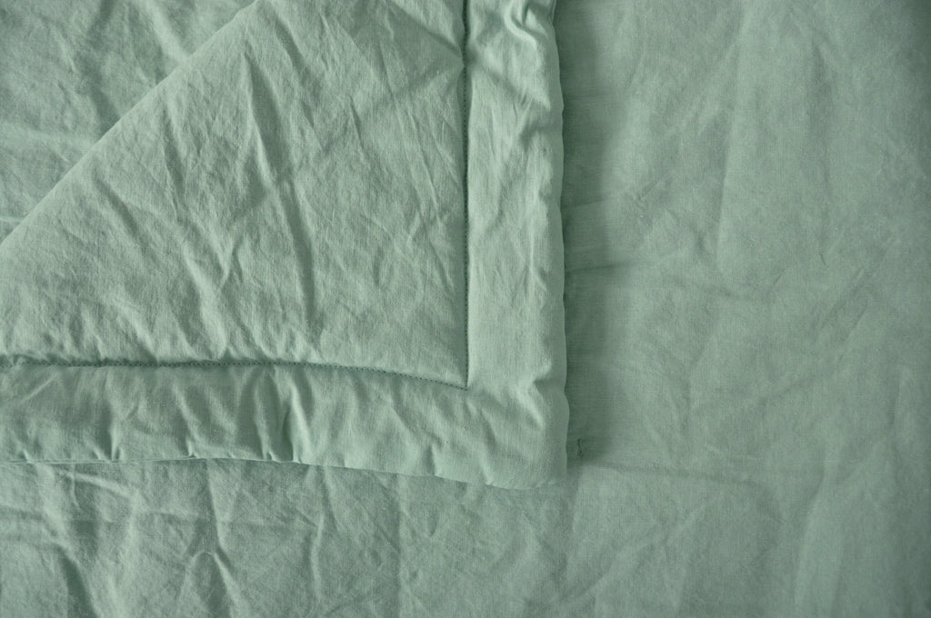 Couette en verre de mer