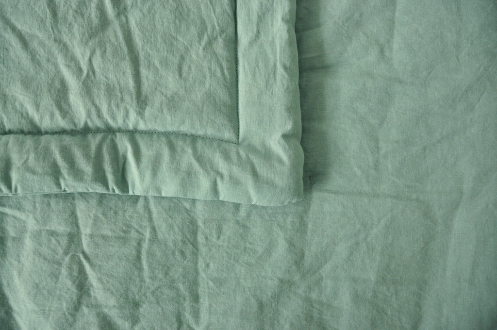 Couette en verre de mer