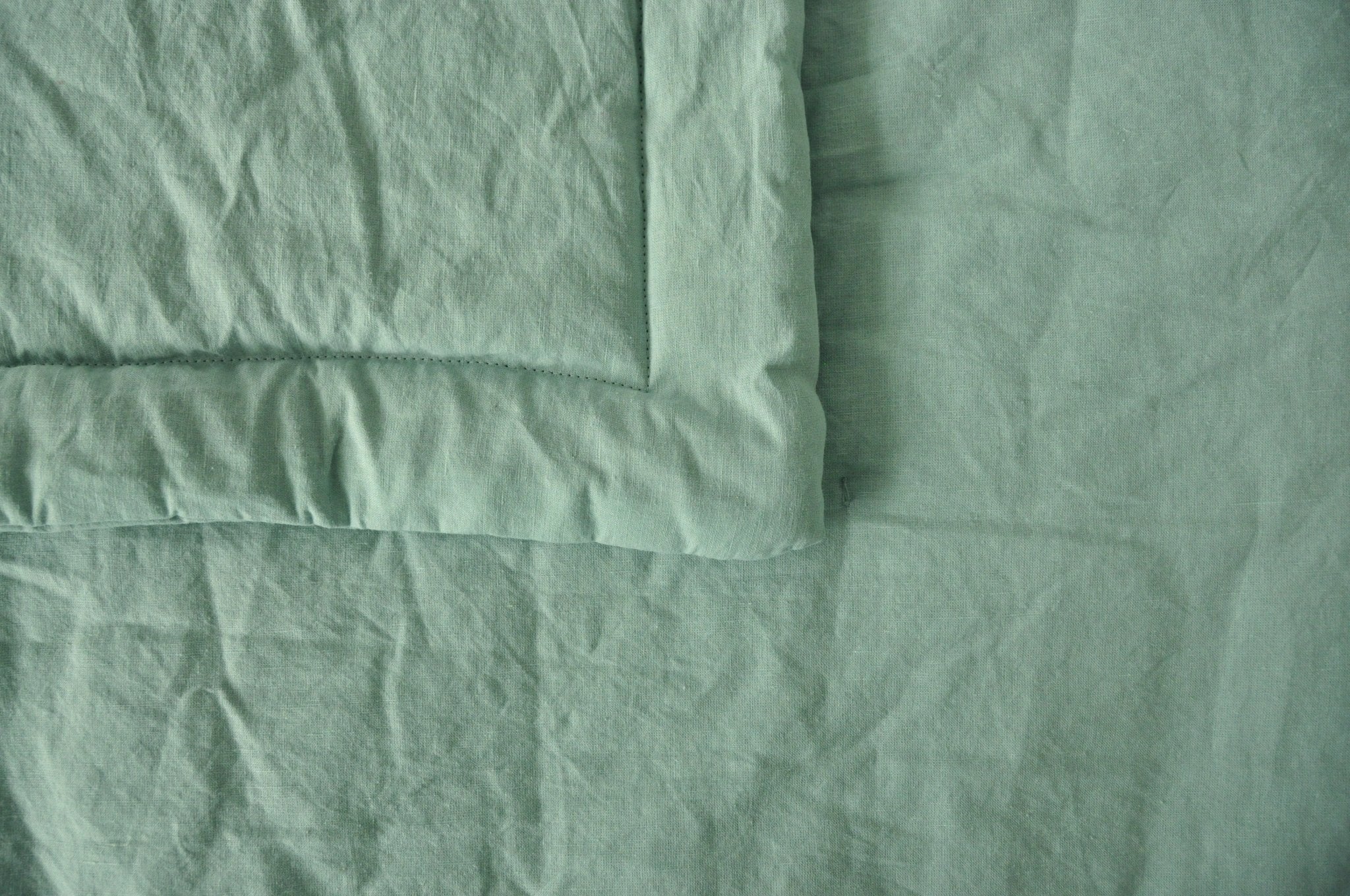 Couette en verre de mer
