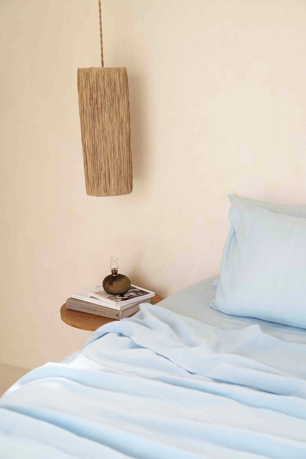 Parure de draps bleu ciel