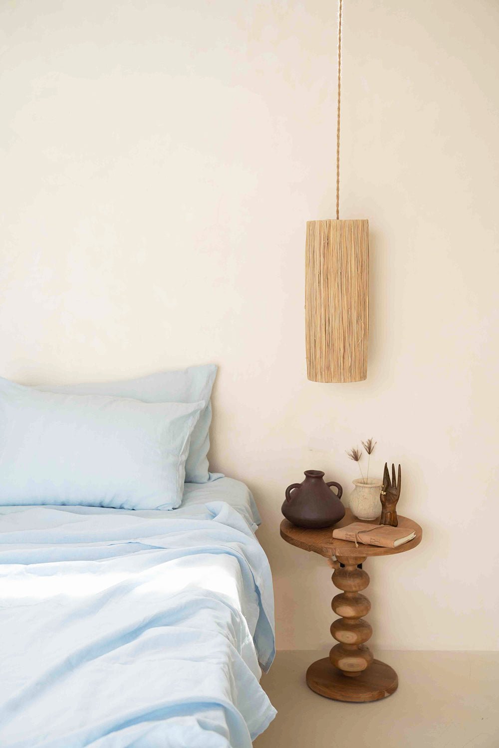 Parure de draps bleu ciel
