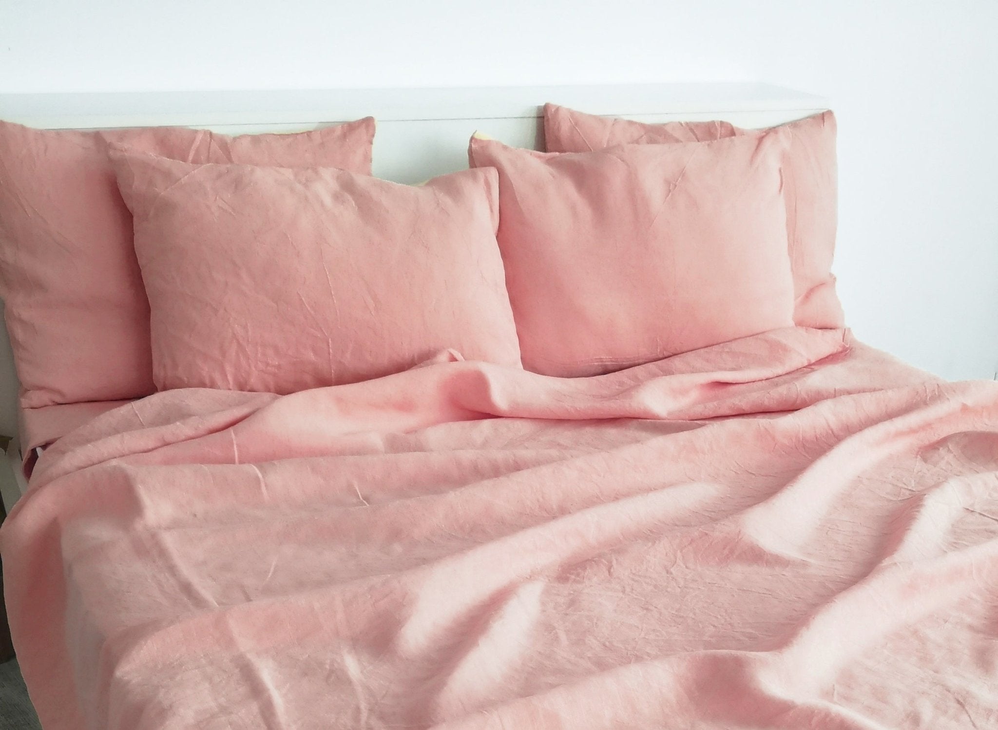 Drap-housse rose coucher de soleil