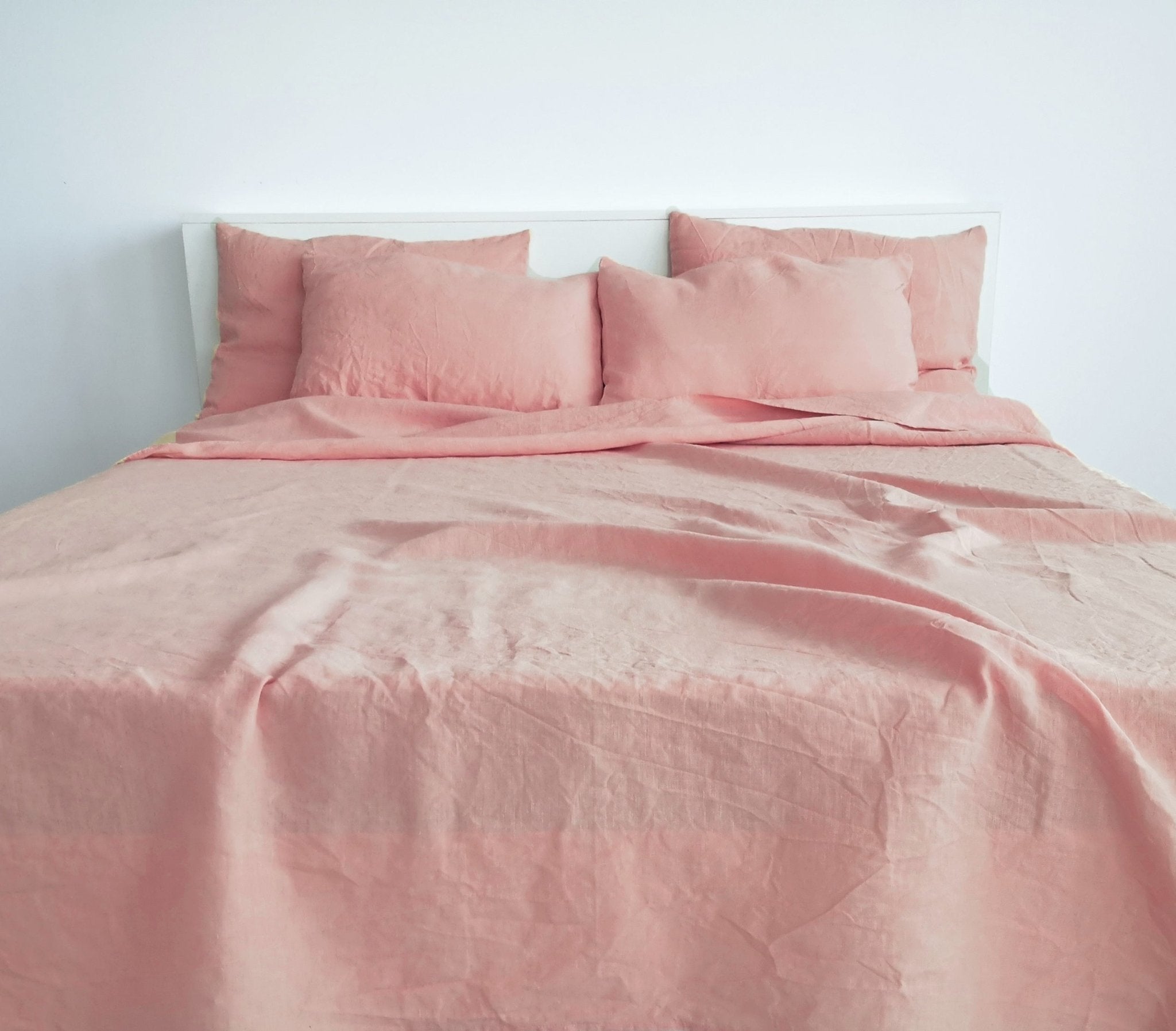 Drap-housse rose coucher de soleil