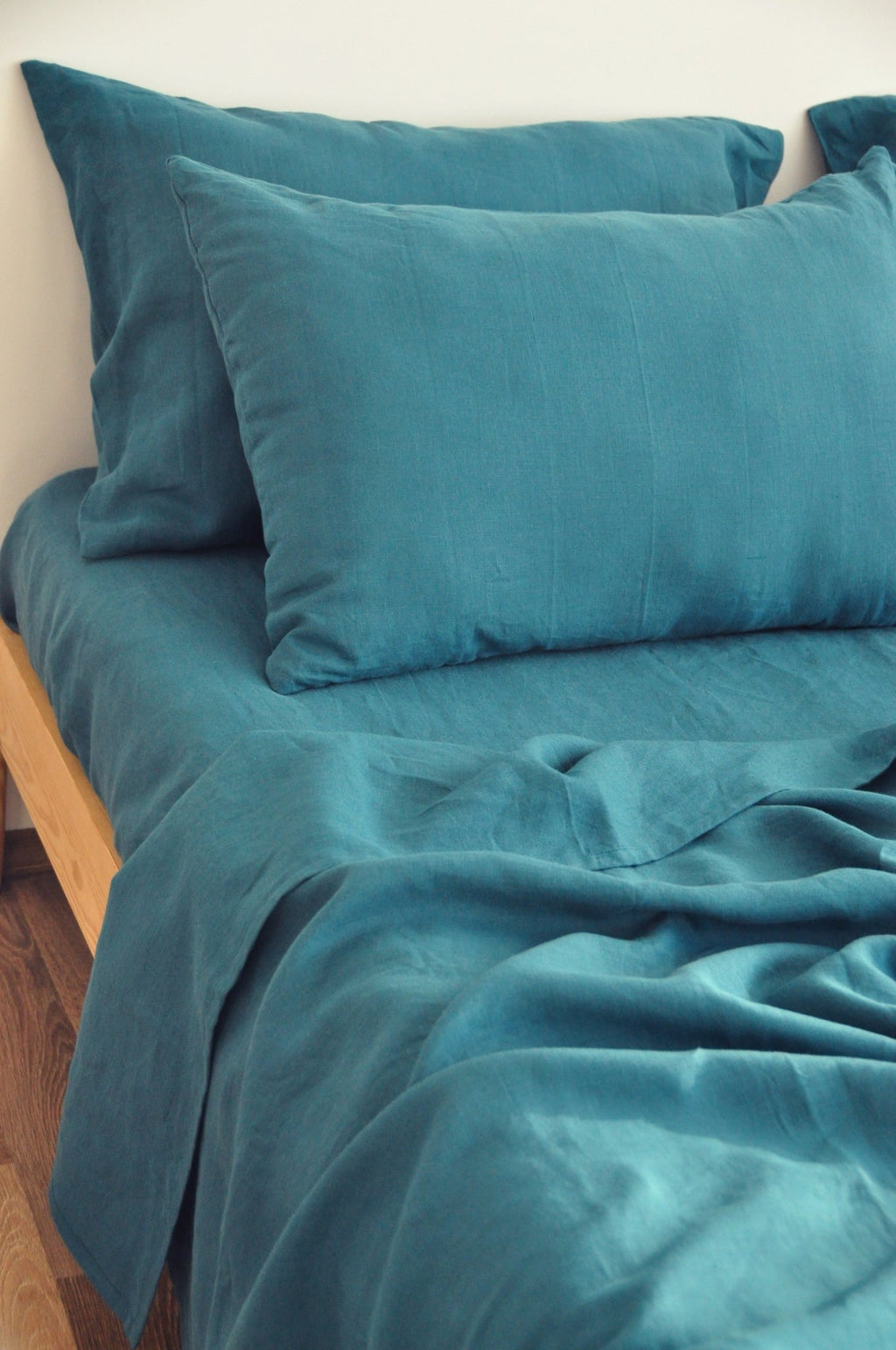 Ensemble de draps bleu sarcelle
