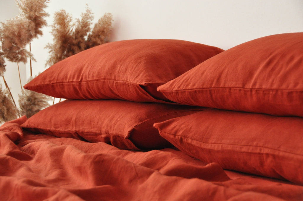 Parure de draps en terre cuite