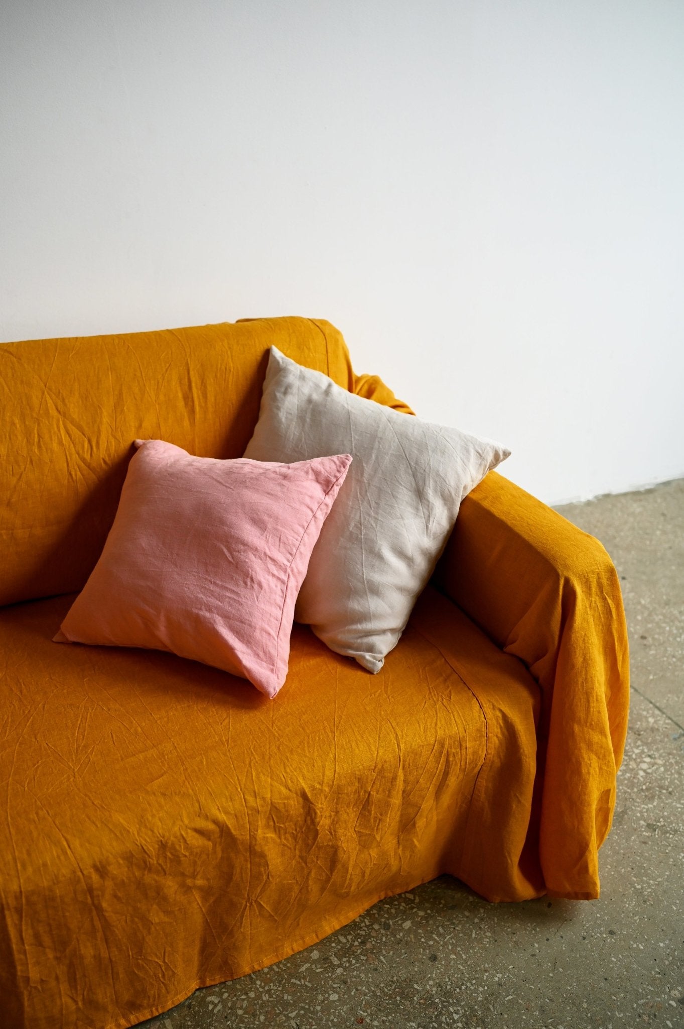 Turmeric sofa slipcover - True Things