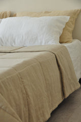 Undyed linen quilt - True Things