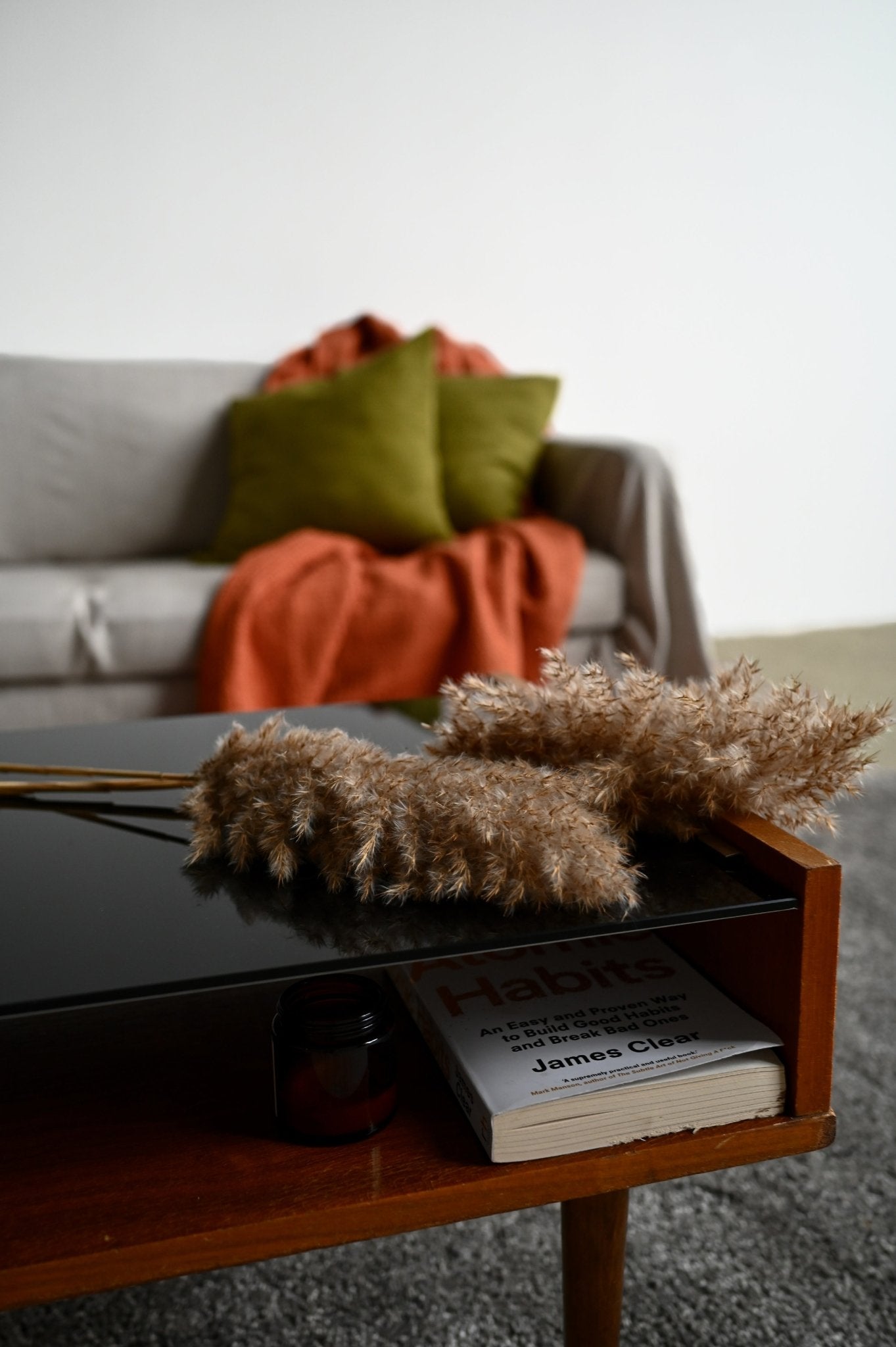 Undyed linen sofa slipcover - True Things