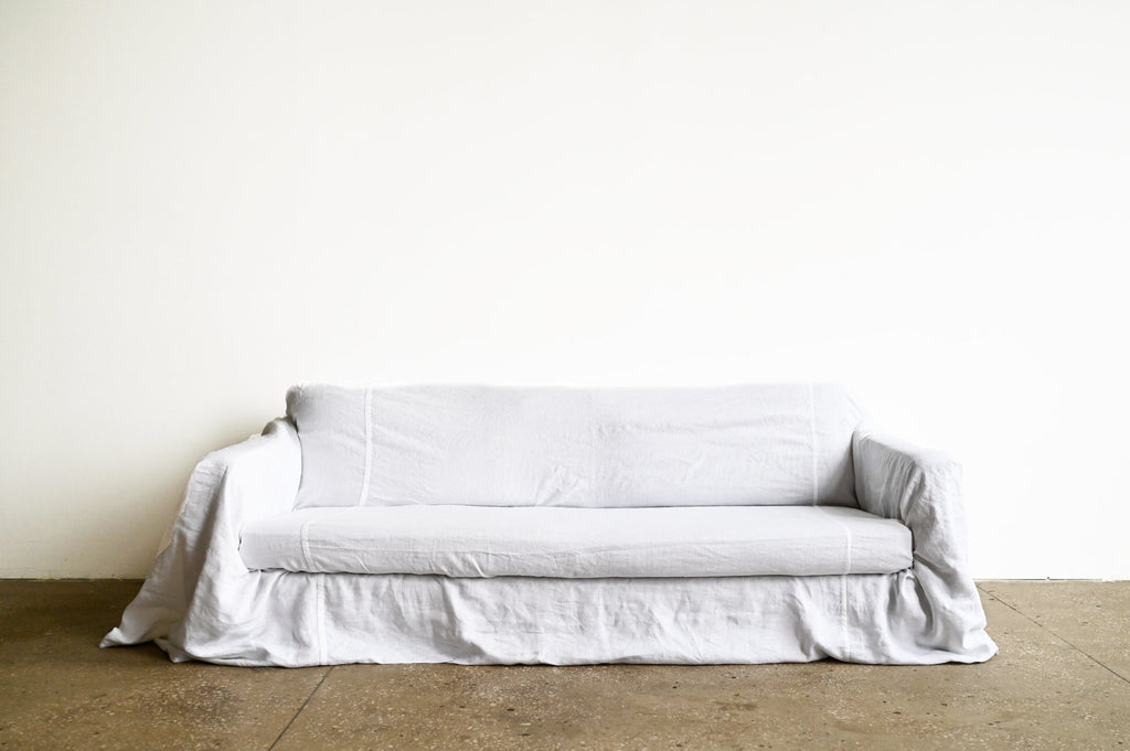 White sofa slipcover - True Things
