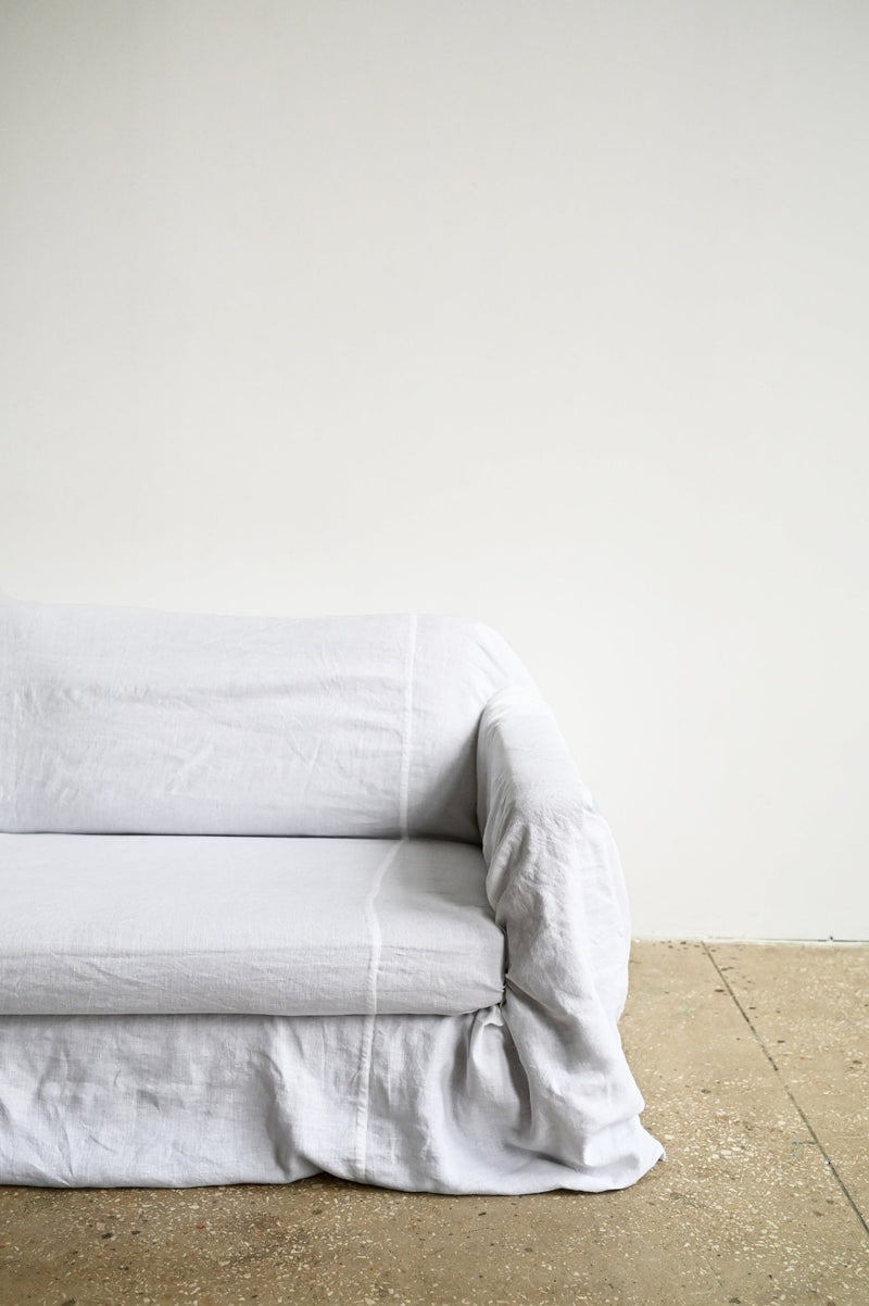 White sofa slipcover - True Things